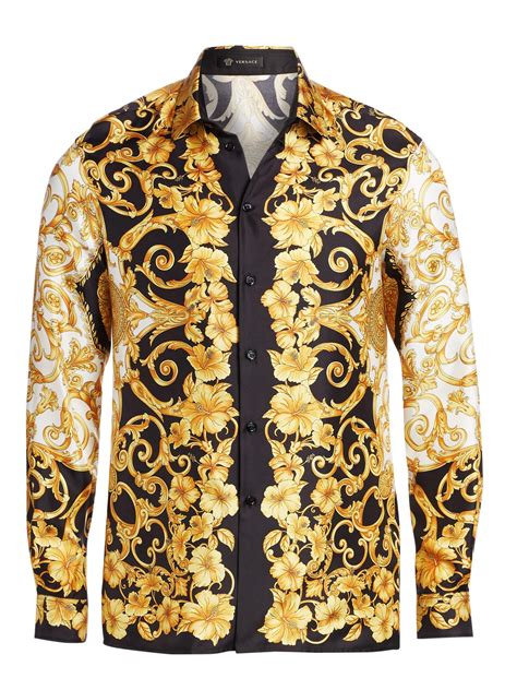 versace big and tall shirt